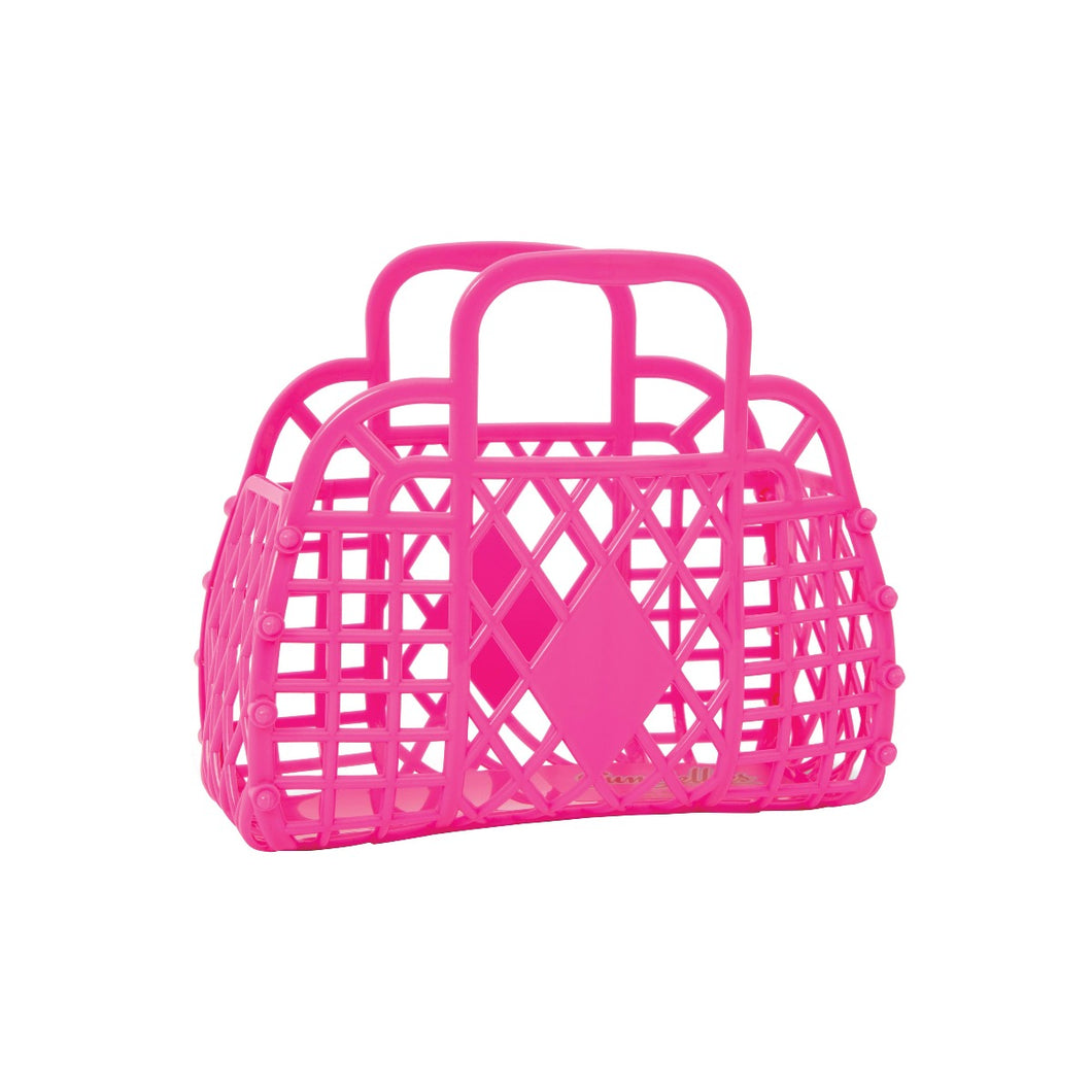 Retro Basket Berry Pink ­ Mini