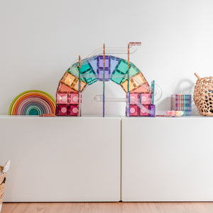Connetix Tiles 106 Piece Pastel Ball Run Pack